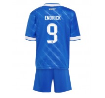 Real Madrid Endrick #9 Koszulka Trzecia dzieci 2025-26 Krótki Rękaw (+ krótkie spodenki)